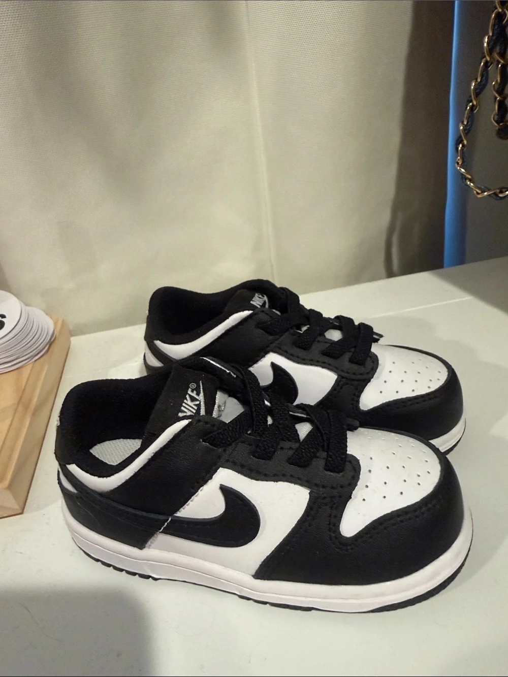 Nike Toddler Nike Dunk Low 8C Panda Black White